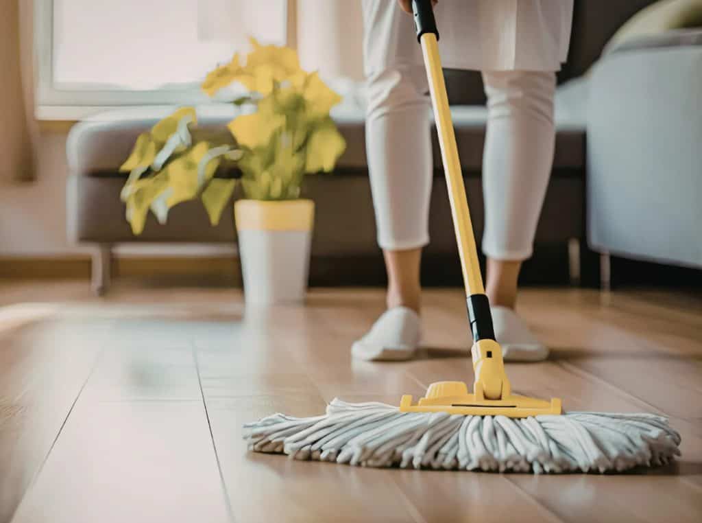 routine clean floors and pest prevention